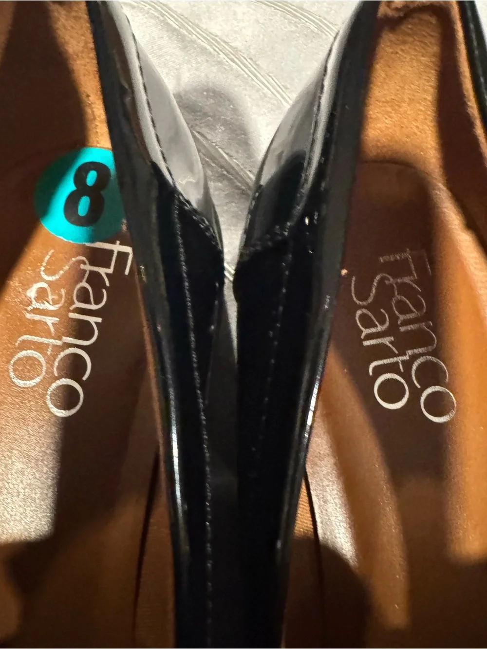 Franco Sarto sleek patent